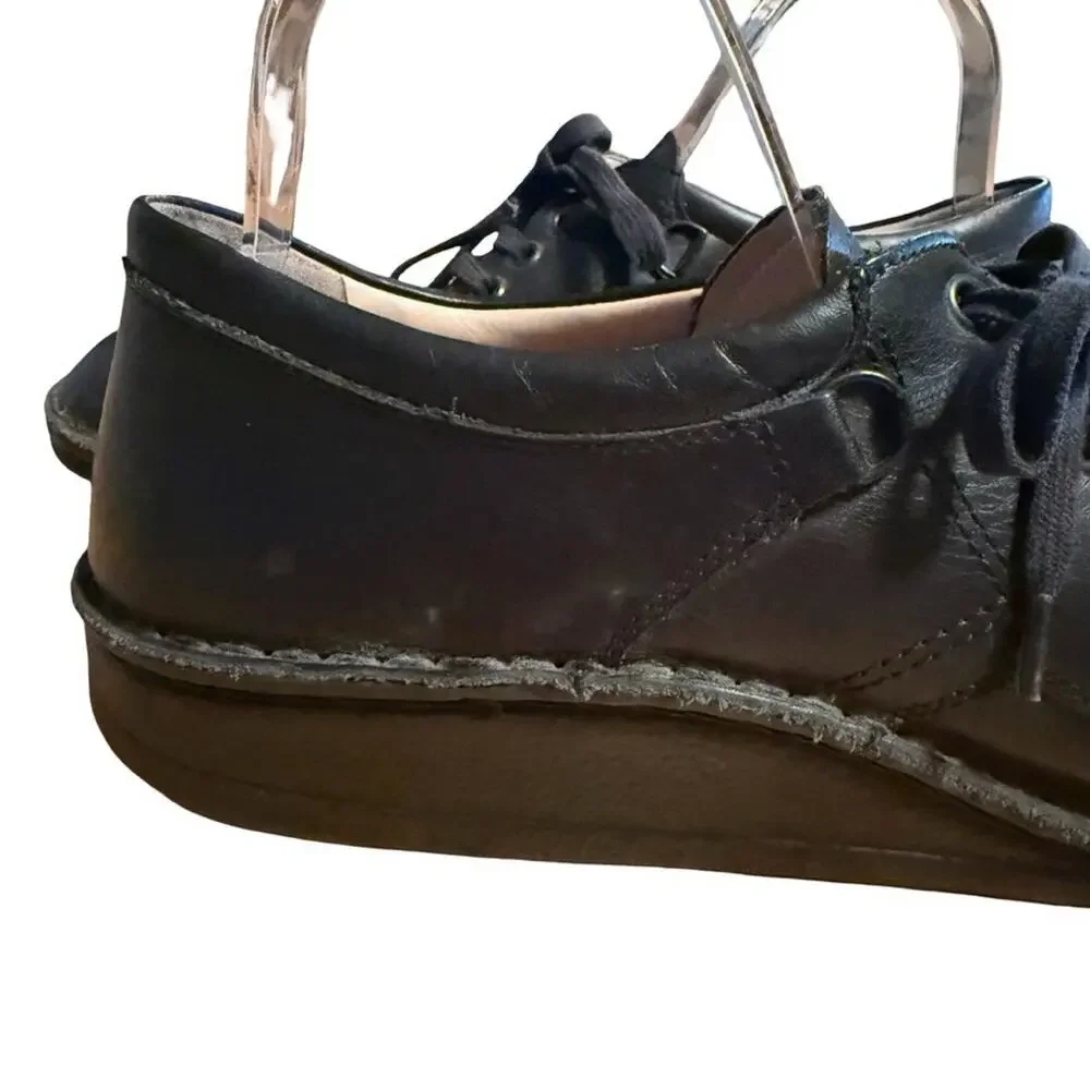 Finn Comfort Vaasa Oxford Shoes Black Lace Up Comfort Mens Casual 44 11 / 11.5